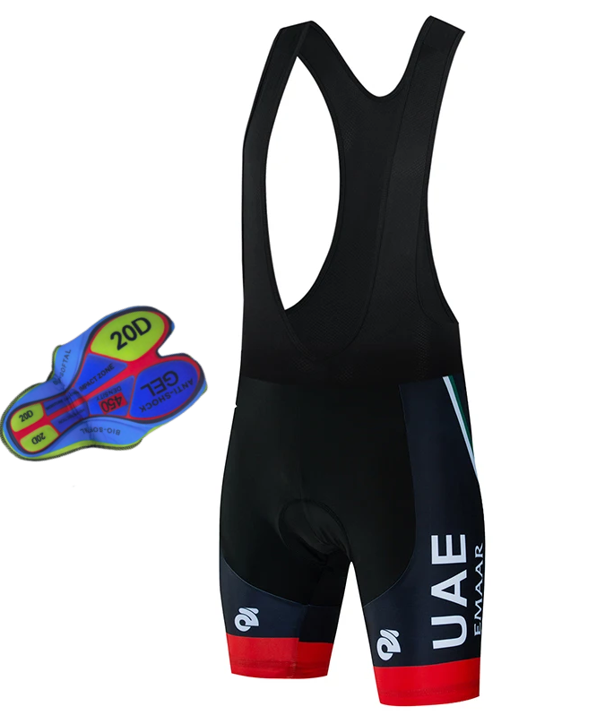 Mountain Biking Uae - Shorts de Ciclismo Masculinos 2025 UAE