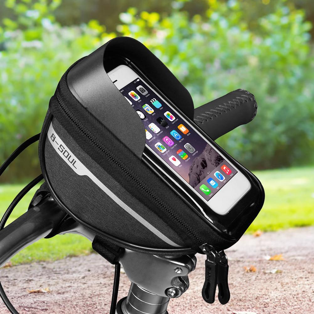 Mountain Biking Youtube - Bolsa de Telefone com Tela Sensível