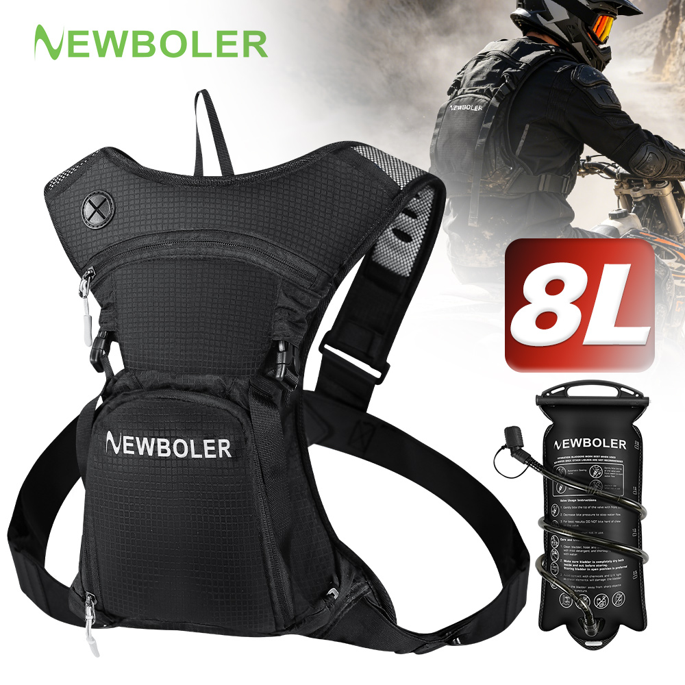 Mountain Biking Rucksack - Mochila de Hidratação NEWBOLER 8L para