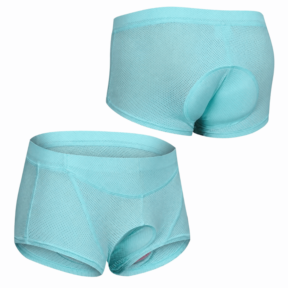 Mountain Biking Pants Women - Shorts de Ciclismo 3D com Almofada,