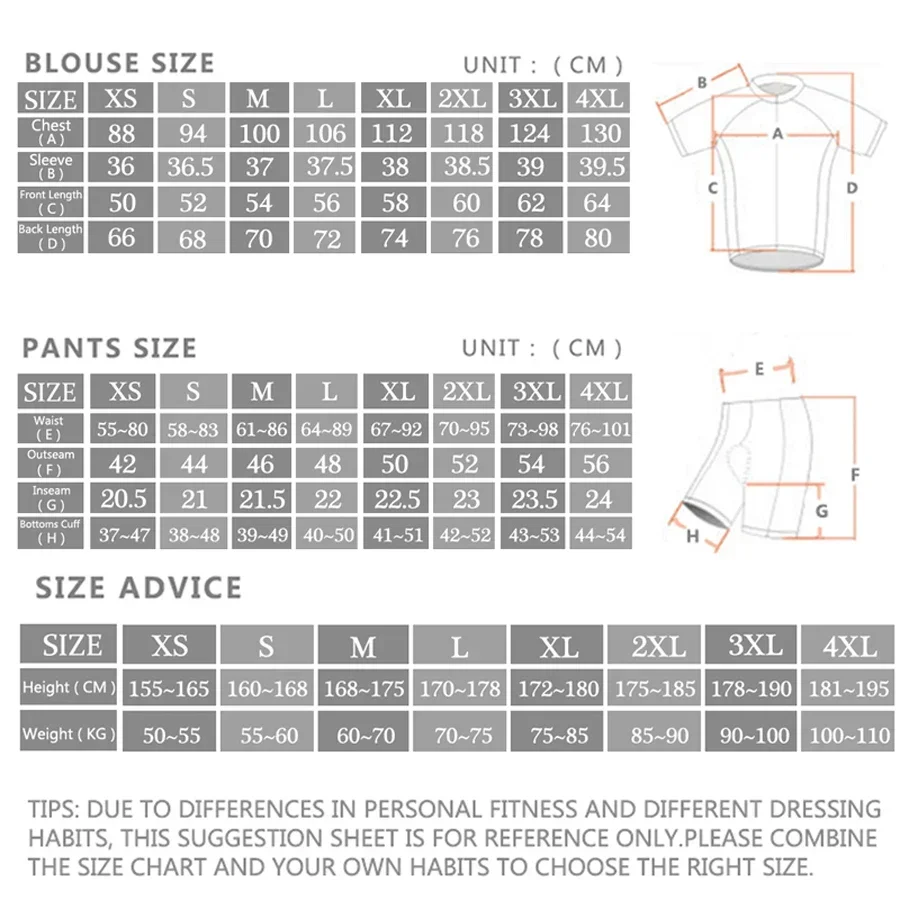 Conjunto de Camisa de Ciclismo - Mountain Biking Uae avaliação e preço