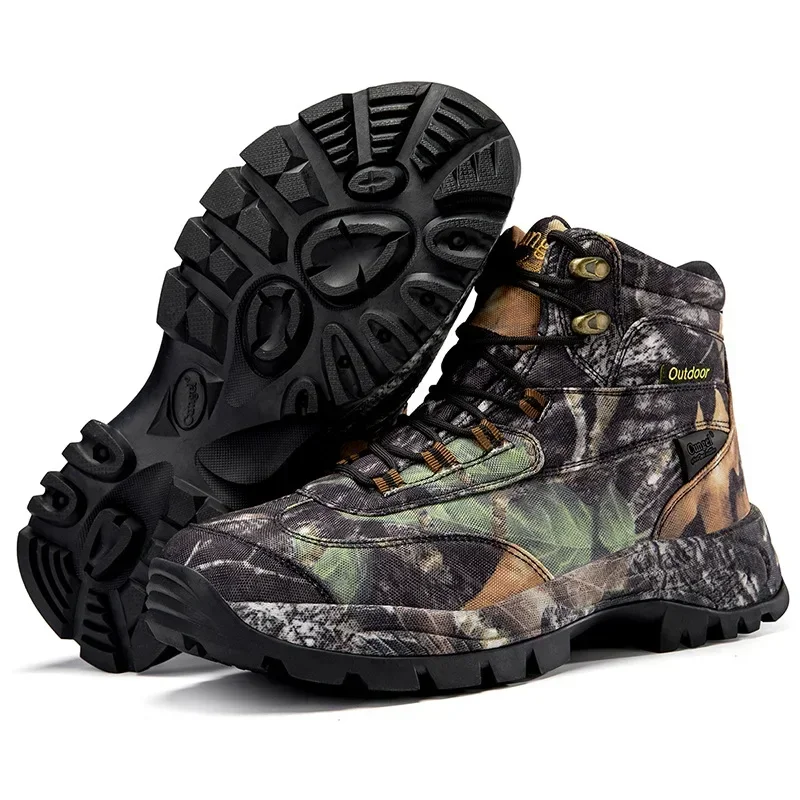 Botas de caça camufladas de ca - Men'S Mountain Biking Shoes avaliação e preço