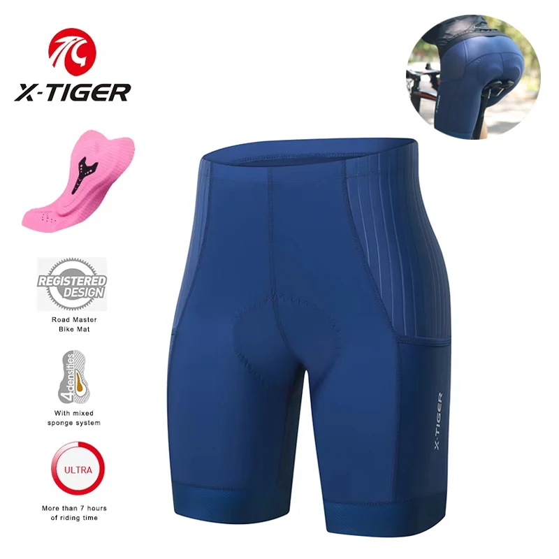 X-TIGER calções de ciclismo fe - Mountain Biking Pants Women avaliação e preço