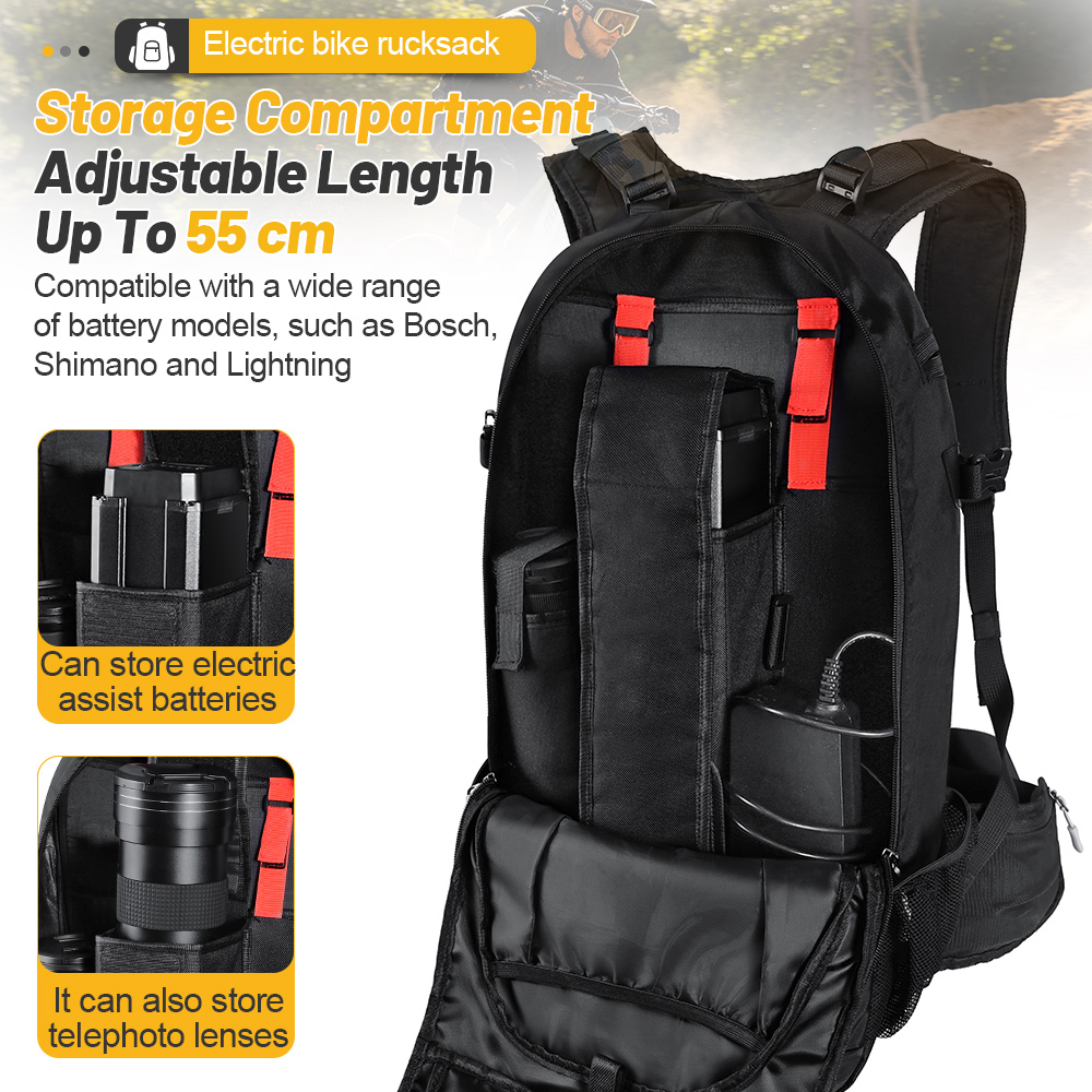 Mochila para Bicicleta, Bolsa  - Mountain Biking Rucksack avaliação e preço