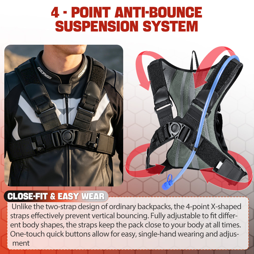 Mochila de Hidratação NEWBOLER - Mountain Biking Rucksack avaliação e preço