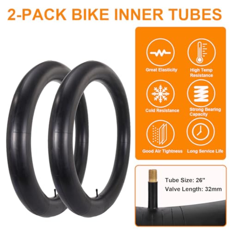 Pneu de Bicicleta Fat Bike 26x - Mountain Biking Youtube avaliação e preço
