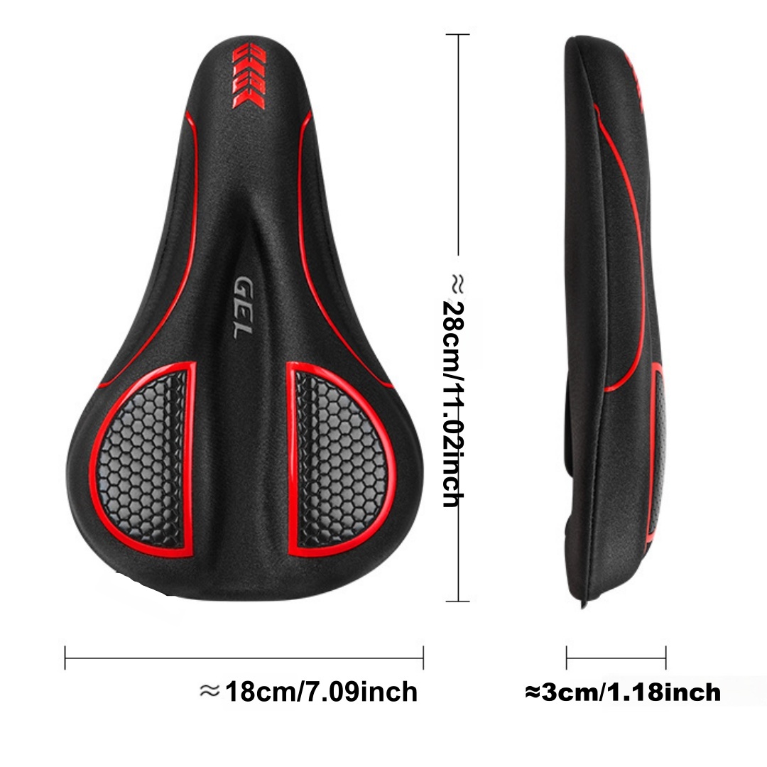 Almofada confortável para asse - Mountain Biking Pads avaliação e preço