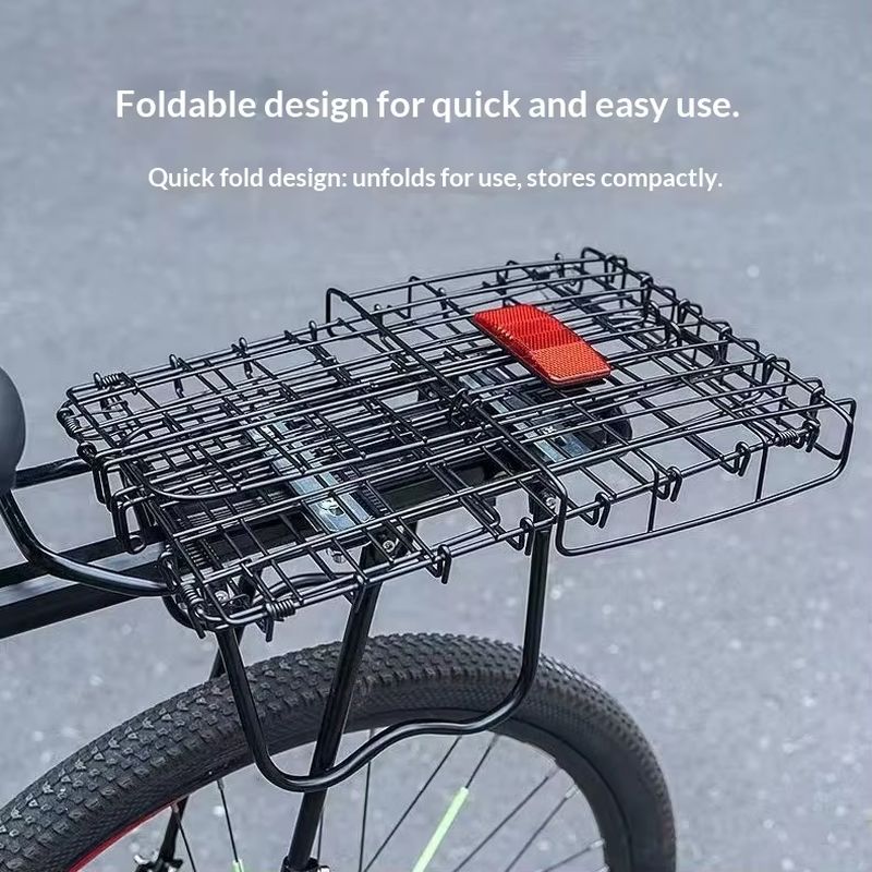 Cesta traseira dobrável para b - Mountain Biking Rucksack avaliação e preço